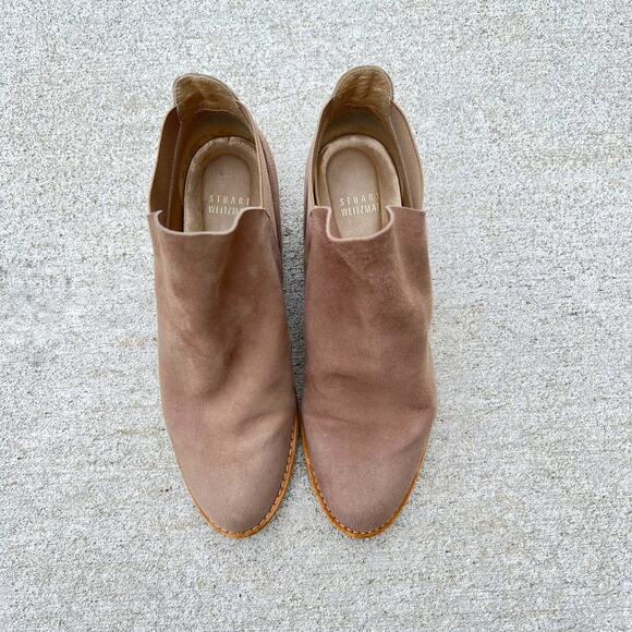 Stuart Weitzman Hidden Wedge Booties - Picture 5 of 7